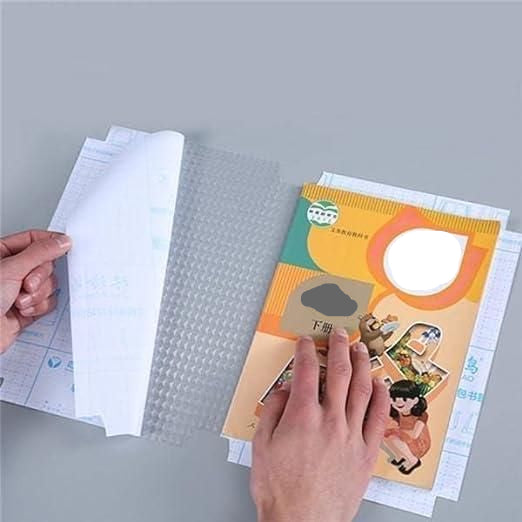 Self-adhesive 3 Different Size Transparent Sticker Books Cover